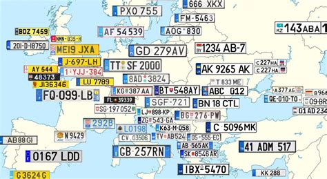 uk quel pays plaque immatriculation